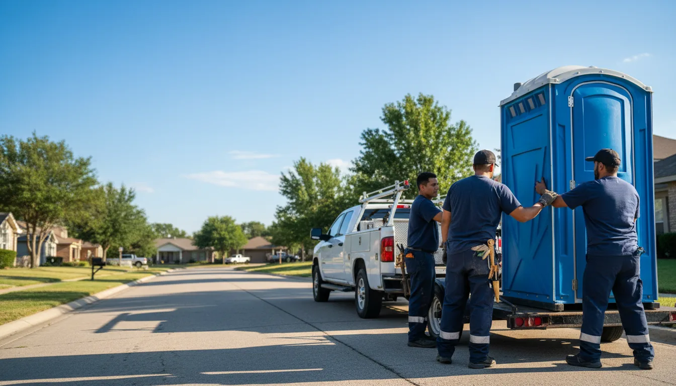 Portable Toilet Rental in Coldwater, MI near me